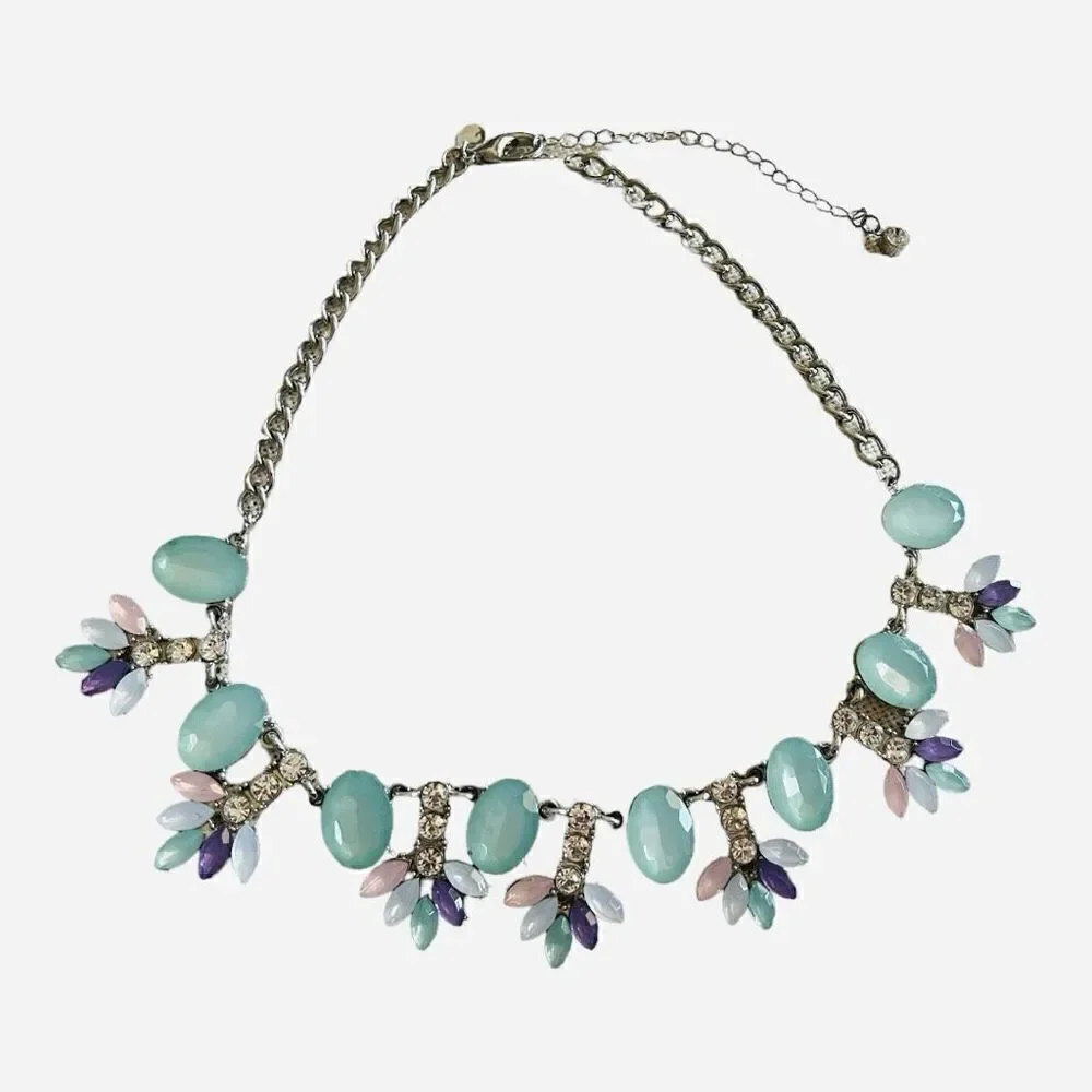 Womens Charming Charlie Lovely Drape Statement Necklace